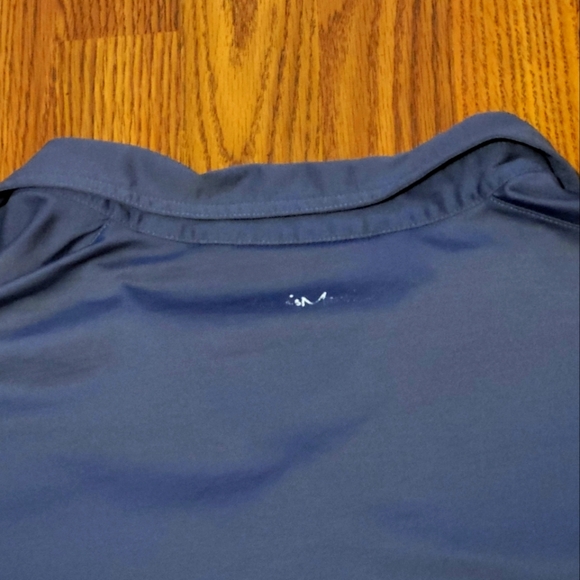 Travis Mathew Blue Polo Men's L Golf Shirt B7 - Picture 5 of 5